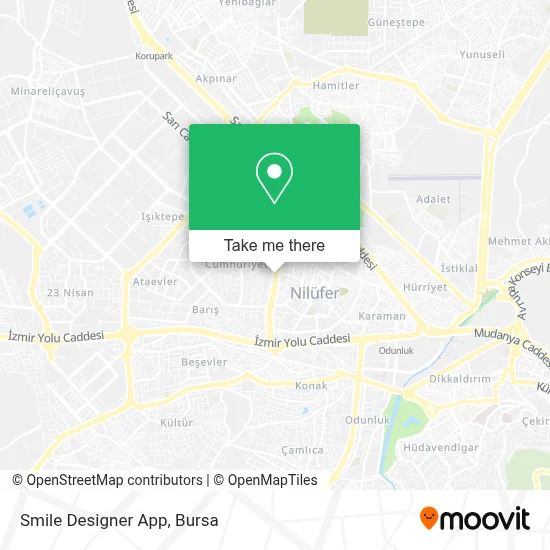 Smile Designer App map