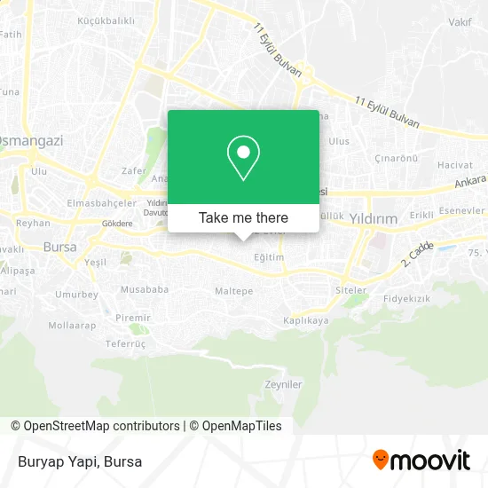 Buryap Yapi map