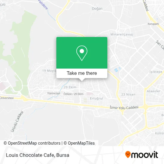 Louis Chocolate Cafe map