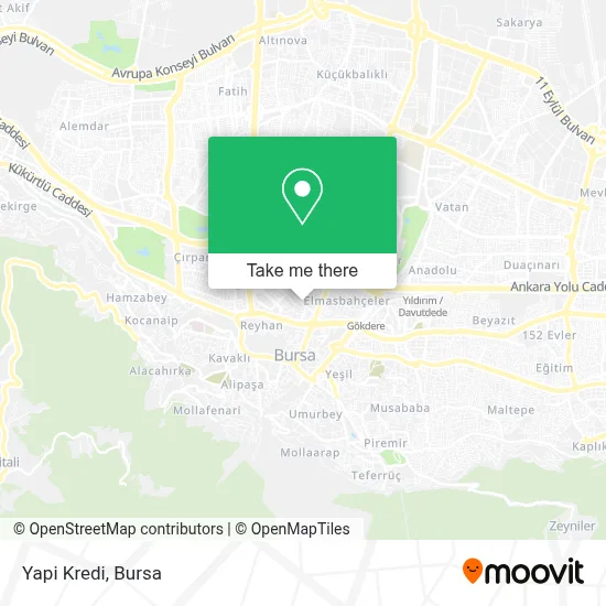 Yapi Kredi map