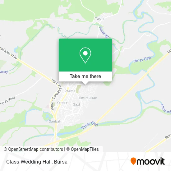 Class Wedding Hall map