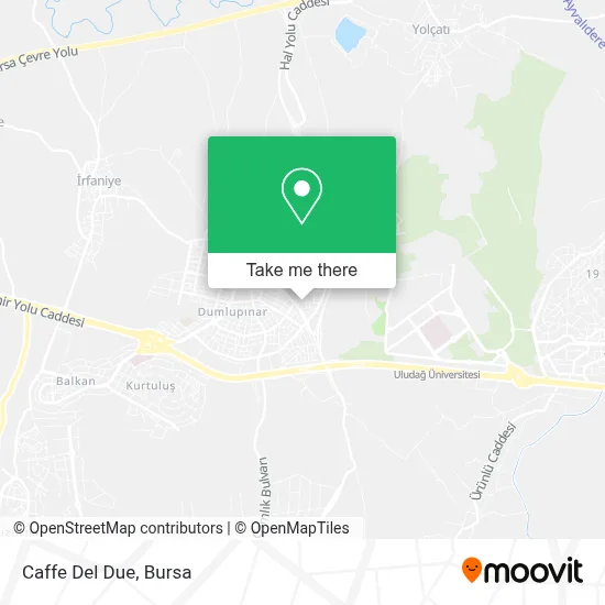 Caffe Del Due map