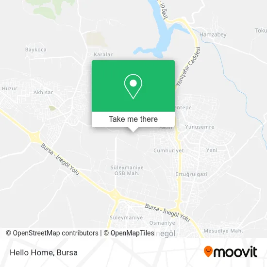 Hello Home map
