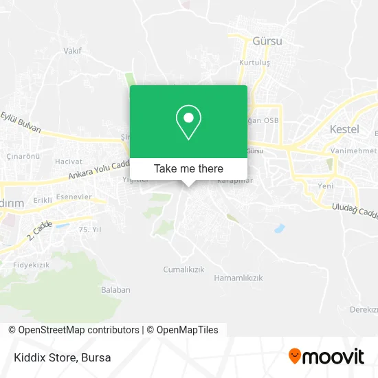 Kiddix Store map
