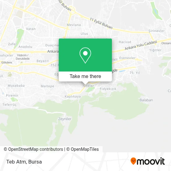 Teb Atm map