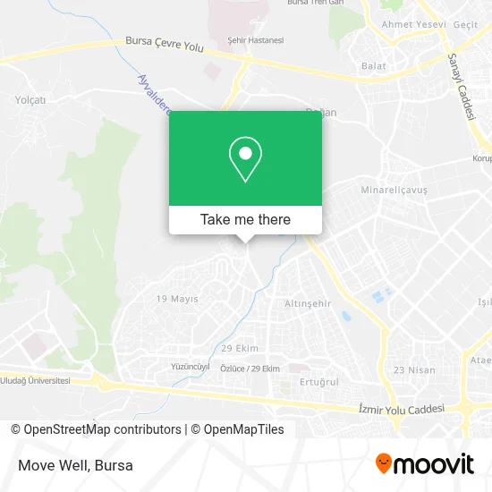 Move Well map
