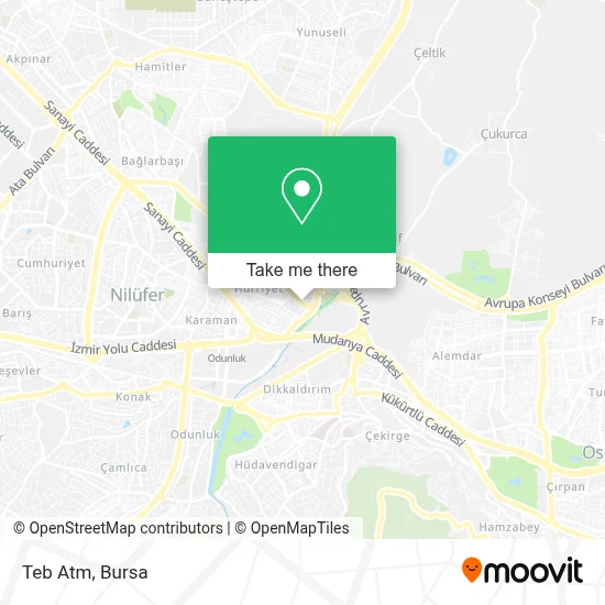 Teb Atm map