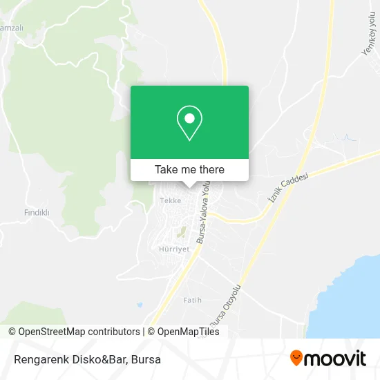 Rengarenk Disko&Bar map