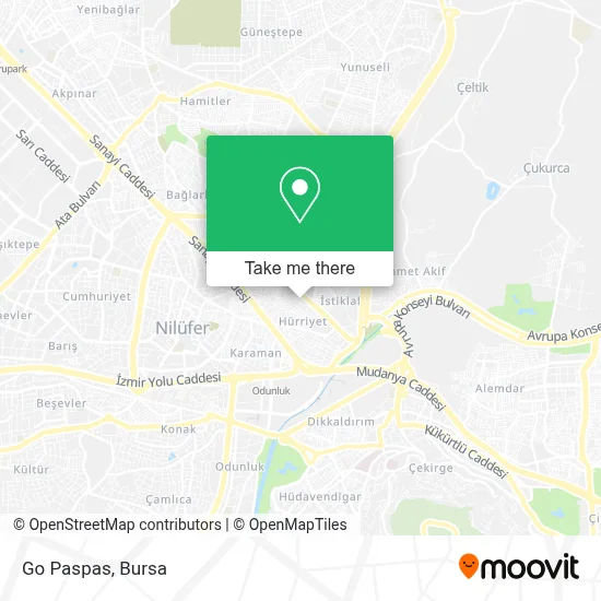 Go Paspas map