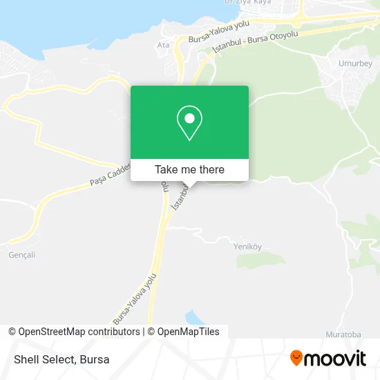 Shell Select map