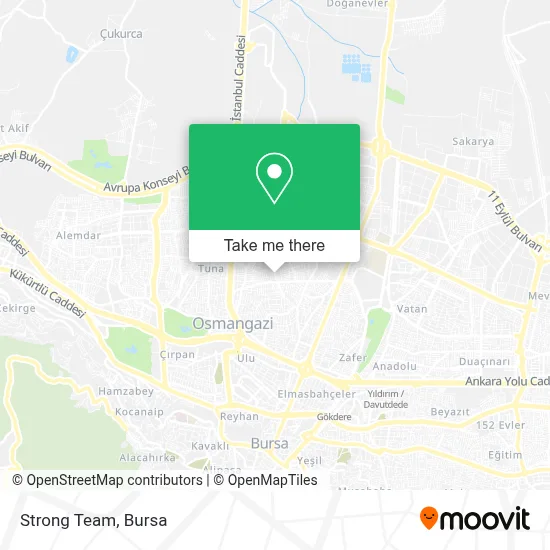 Strong Team map