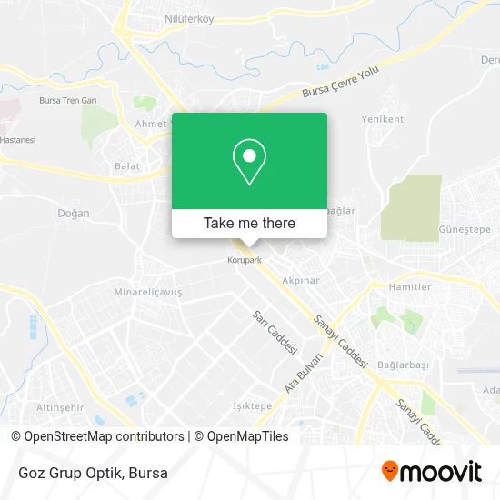 Goz Grup Optik map