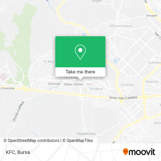 Kfc map
