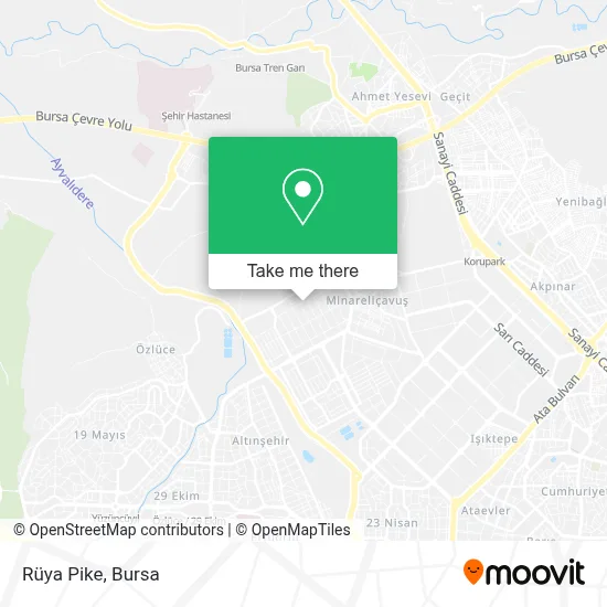 Rüya Pike map