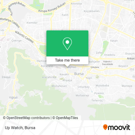 Up Watch map