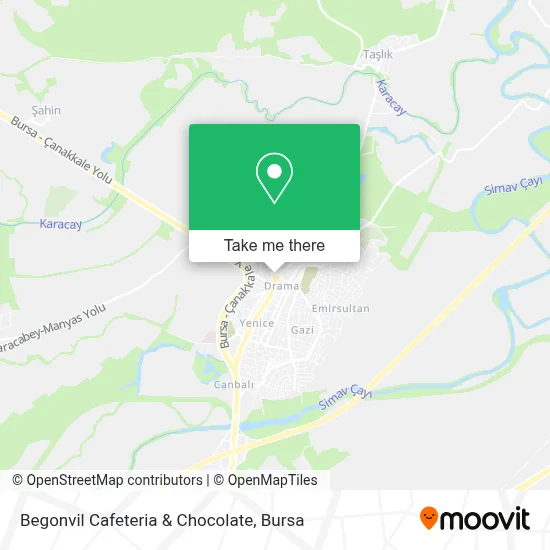 Begonvil Cafeteria & Chocolate map