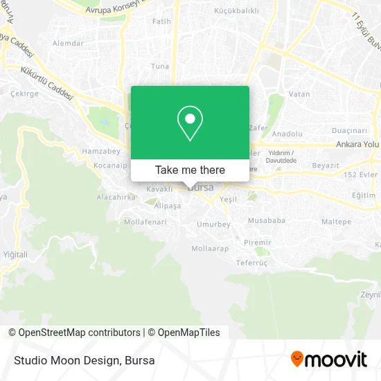 Studio Moon Design map