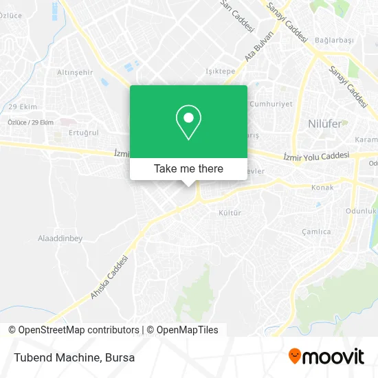 Tubend Machine map