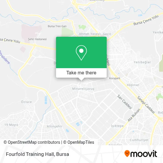 Fourfold Training Hall map