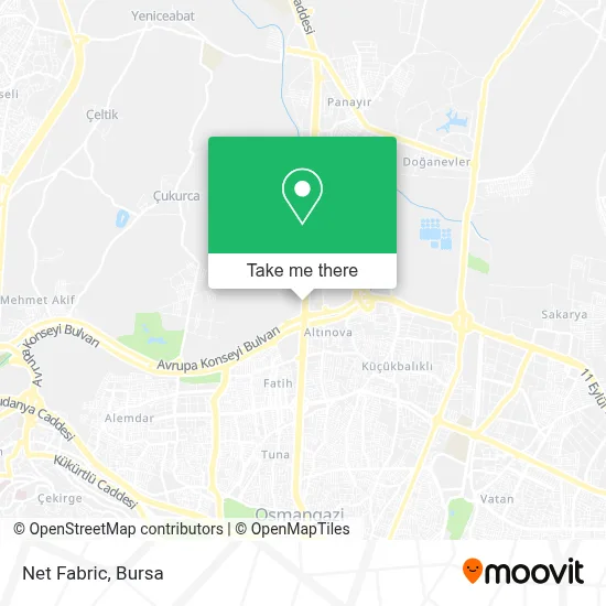 Net Fabric map