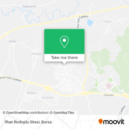 İlhan Rodoplu Sitesi map