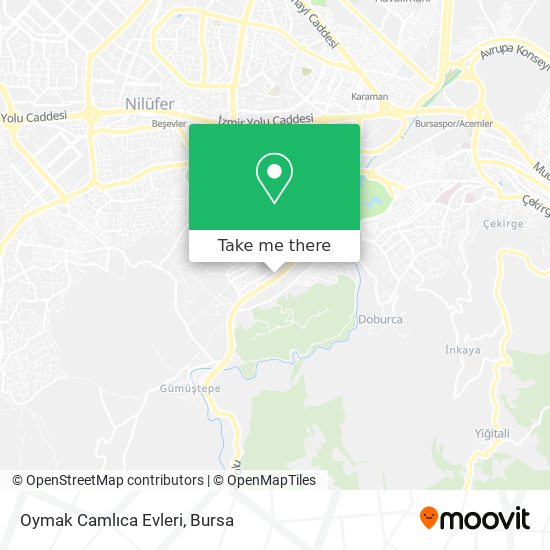 Oymak Camlıca Evleri map