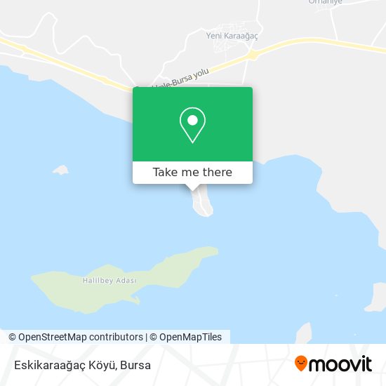 Eskikaraağaç Köyü map