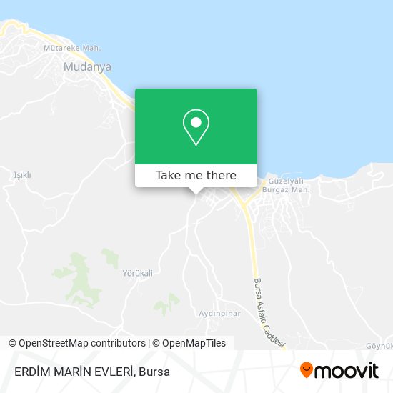 ERDİM MARİN EVLERİ map