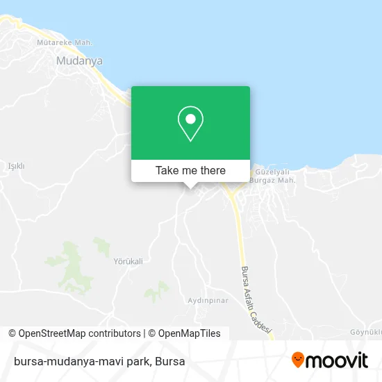bursa-mudanya-mavi park map