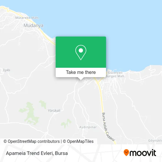 Apameia Trend Evleri map