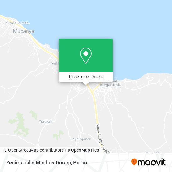 Yenimahalle Minibüs Durağı map