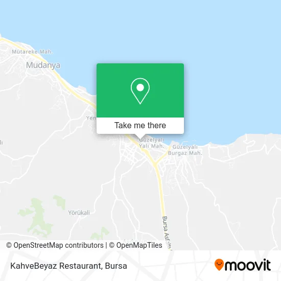 KahveBeyaz Restaurant map
