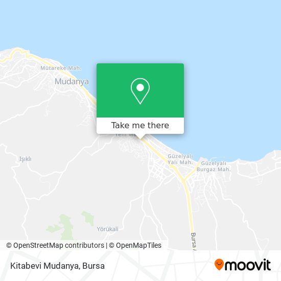 Kitabevi Mudanya map