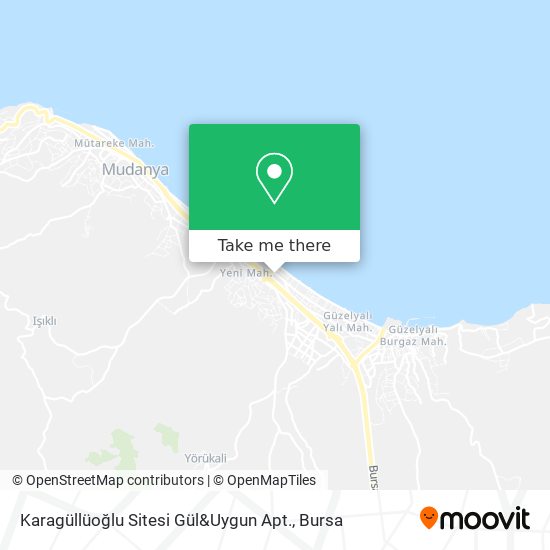 Karagüllüoğlu Sitesi Gül&Uygun Apt. map