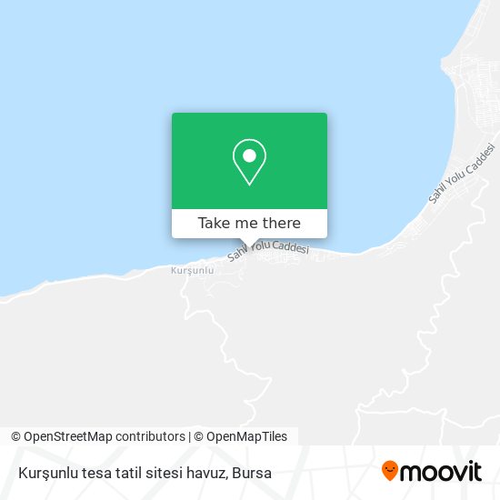 Kurşunlu tesa tatil sitesi havuz map