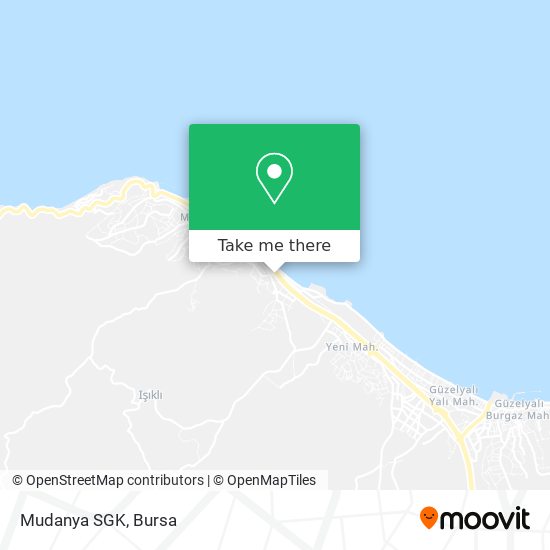 Mudanya SGK map