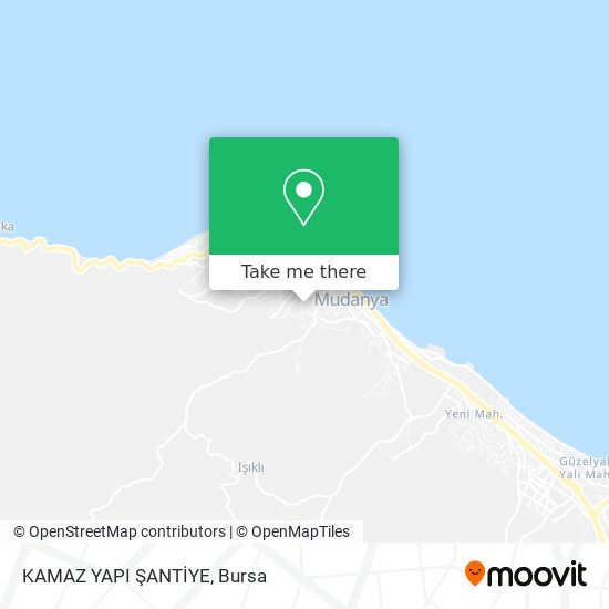 KAMAZ YAPI ŞANTİYE map
