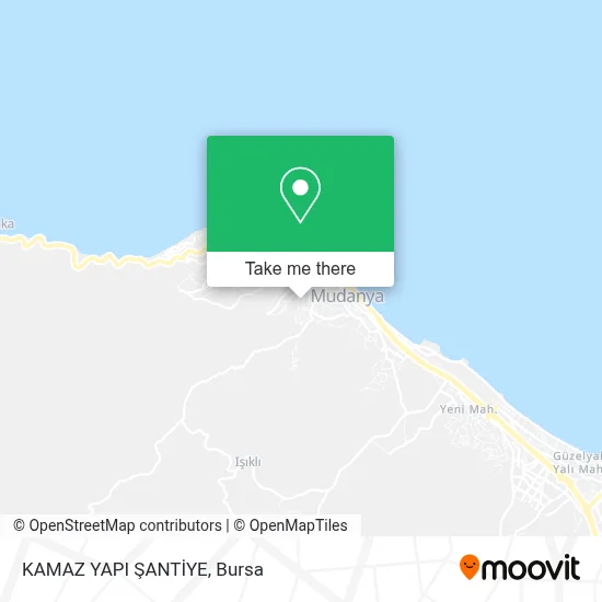 KAMAZ YAPI ŞANTİYE map