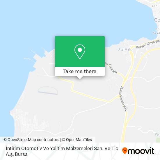 İntirim Otomotiv Ve Yalitim Malzemeleri San. Ve Tic A.ş map