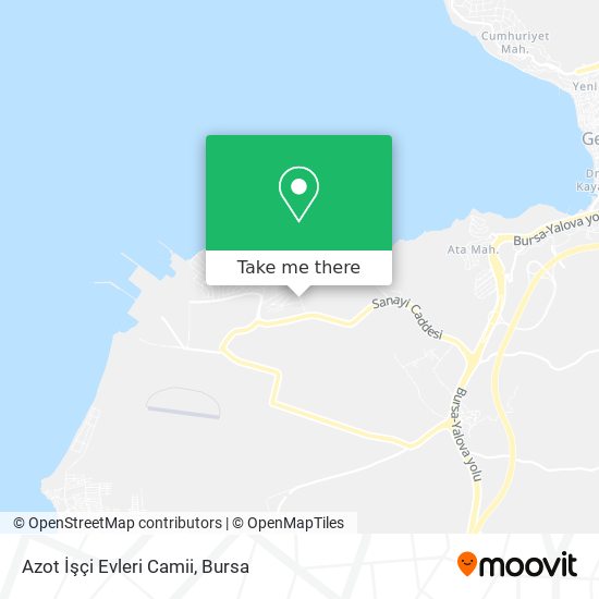 Azot İşçi Evleri Camii map