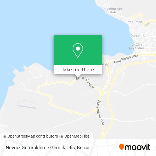 Nevruz Gumrukleme Gemlik Ofis map