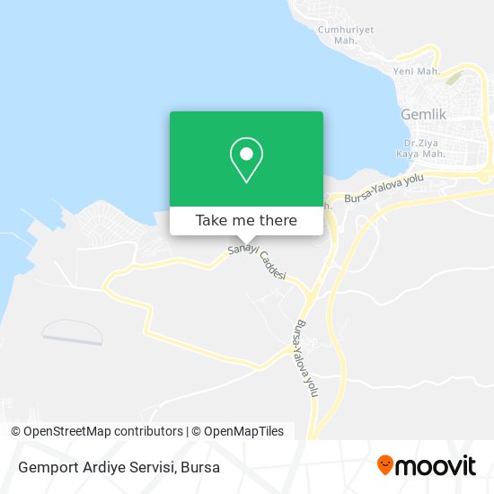 Gemport Ardiye Servisi map