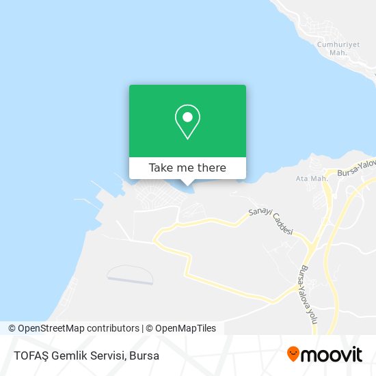 TOFAŞ Gemlik Servisi map