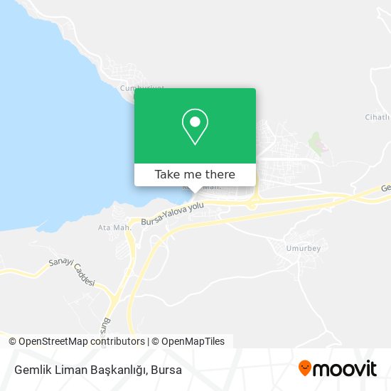 Gemlik Liman Başkanlığı map