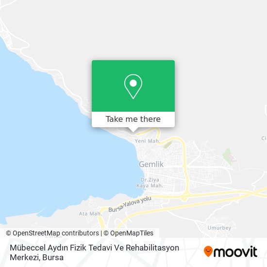 Mübeccel Aydın Fizik Tedavi Ve Rehabilitasyon Merkezi map