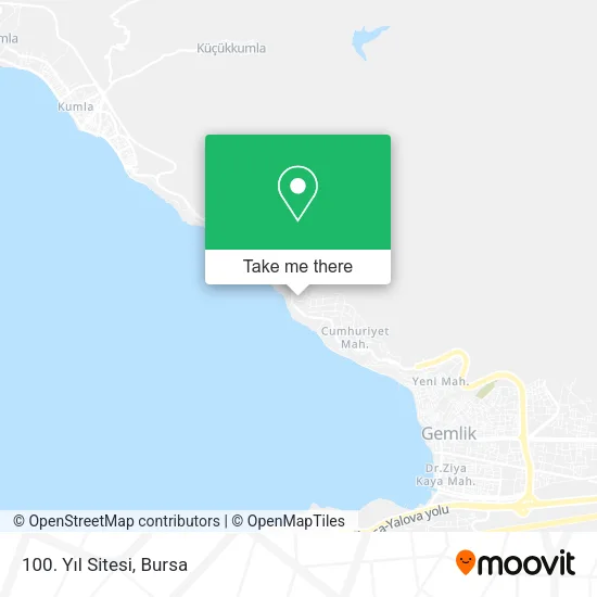 100. Yıl Sitesi map