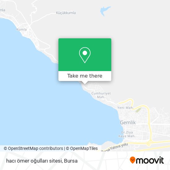 hacı ömer oğulları sitesi map