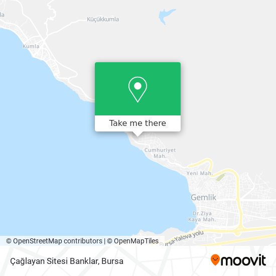 Çağlayan Sitesi Banklar map