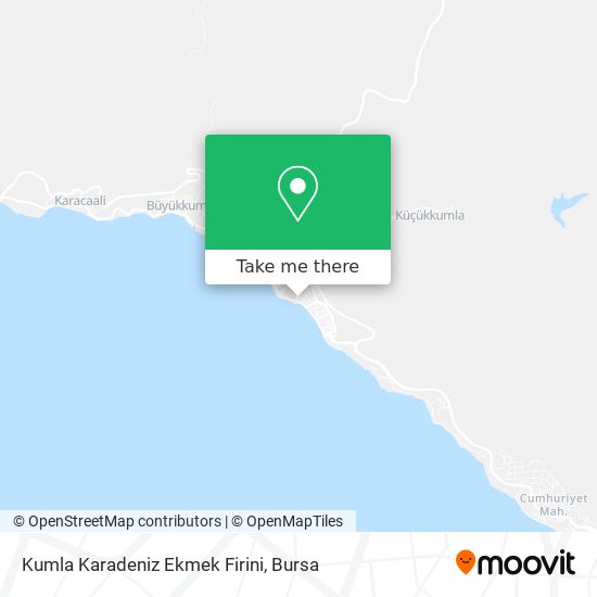 Kumla Karadeniz Ekmek Firini map