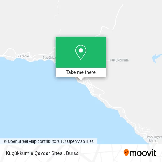 Küçükkumla Çavdar Sitesi map